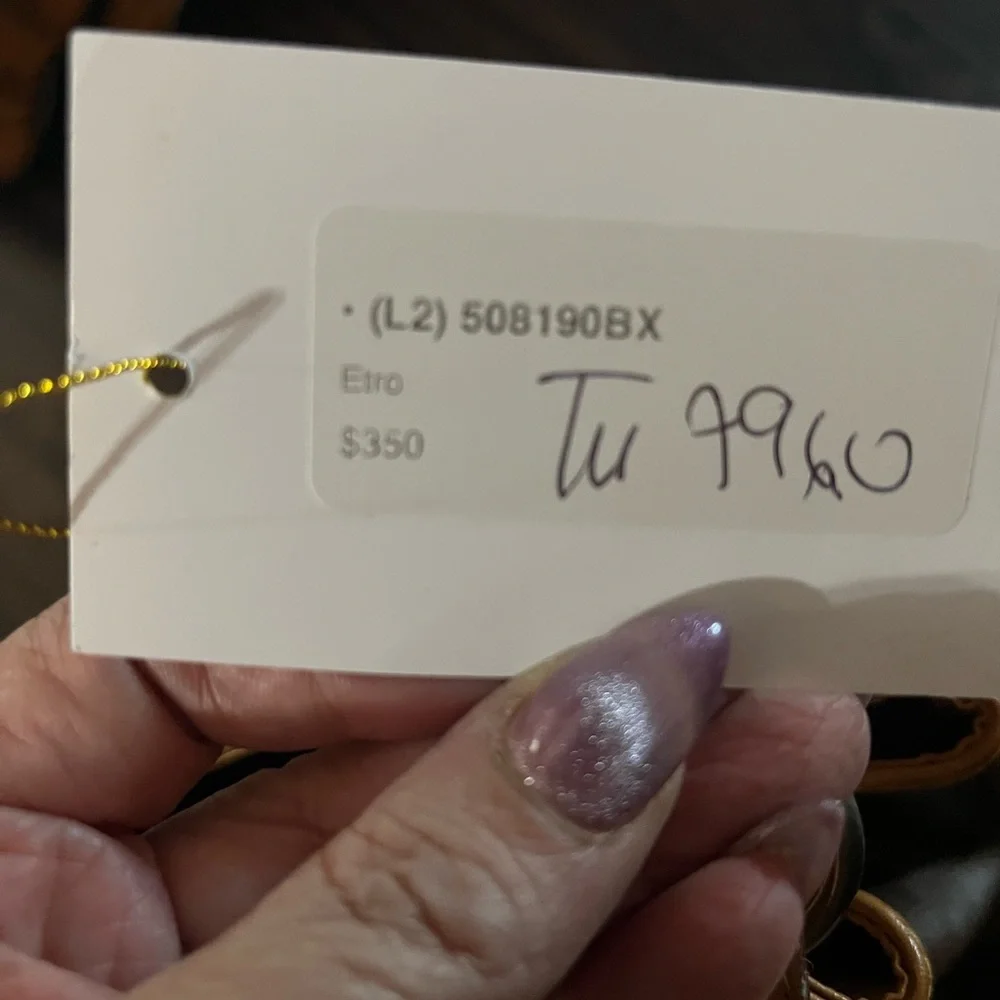 Etro Brown and Tan Women's Bag - Picture 12 of 12